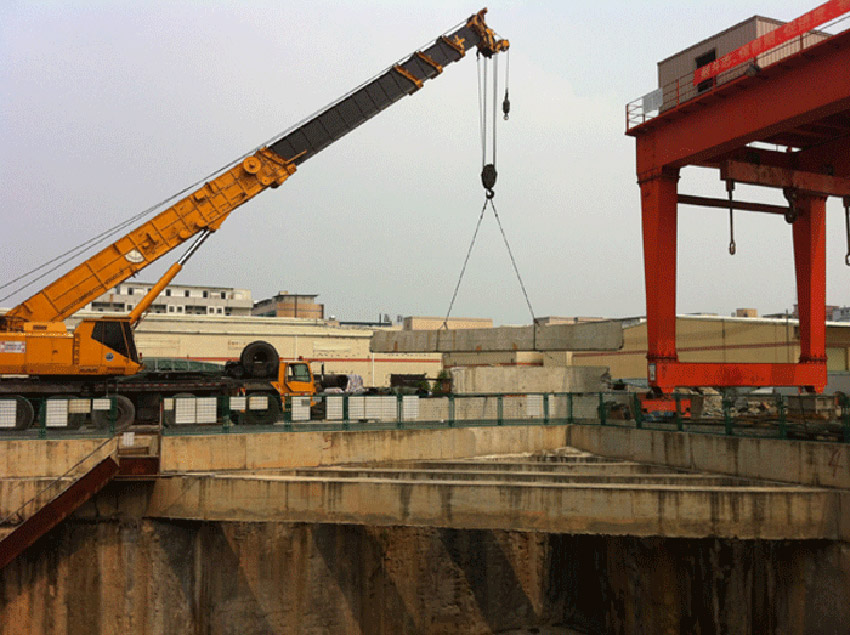 莞惠城際大朗項目支撐梁切割拆除